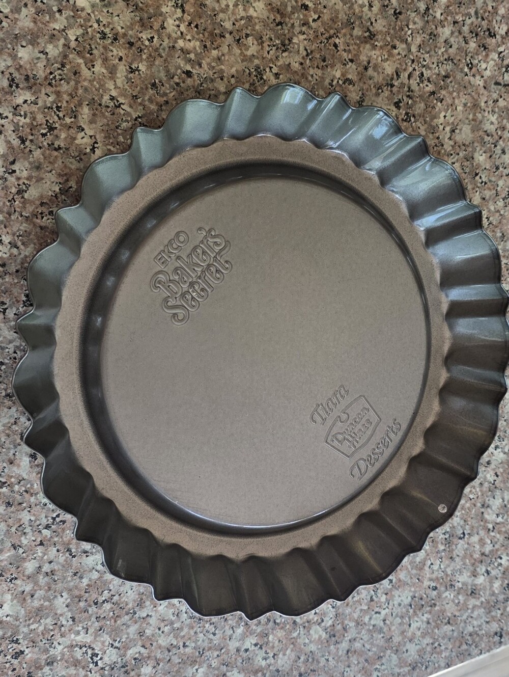 Non-Stick Fluted Tart Pan Vintage Pie Pan